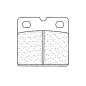 Plaquettes de frein CL BRAKES Racing métal fritté - 2332C60 Plaquettes de frein CL BRAKES Racing métal fritté - 2332C60