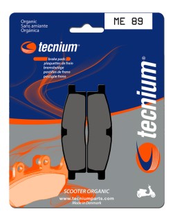 Plaquettes de frein TECNIUM Scooter organique - ME89