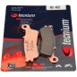 Plaquettes de frein TECNIUM MX/Quad métal fritté - MO465 Plaquettes de frein TECNIUM MX/Quad métal fritté - MO465