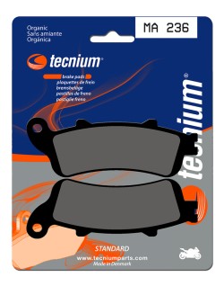 Plaquettes de frein TECNIUM route organique - MA236