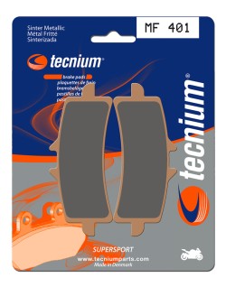 Plaquettes de frein TECNIUM Performance métal fritté - MF401