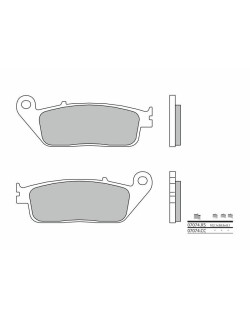 Plaquettes de frein BREMBO Scooter carbone céramique - 07074CC