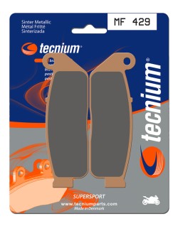 Plaquettes de frein TECNIUM Performance métal fritté - MF429