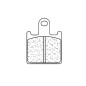 Plaquettes de frein CL BRAKES route métal fritté - 1177A3+ Plaquettes de frein CL BRAKES route métal fritté - 1177A3+