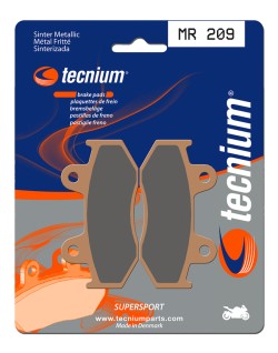 Plaquettes de frein TECNIUM Performance métal fritté - MR209