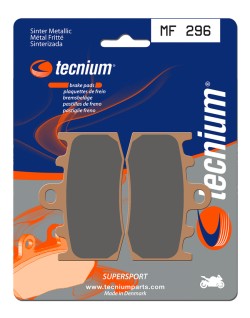Plaquettes de frein TECNIUM Performance métal fritté - MF296