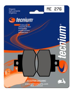 Plaquettes de frein TECNIUM Scooter organique - ME276