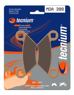 Plaquettes de frein TECNIUM MX/Quad métal fritté - MOA399