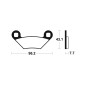 Plaquettes de frein TECNIUM MX/Quad métal fritté - MOA399 Plaquettes de frein TECNIUM MX/Quad métal fritté - MOA399