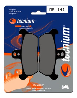 Plaquettes de frein TECNIUM route organique - MA141