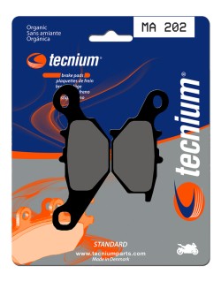 Plaquettes de frein TECNIUM route organique - MA202