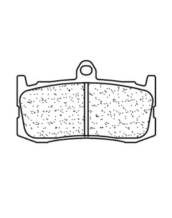 Plaquettes de frein CL BRAKES Racing métal fritté - 1209C60