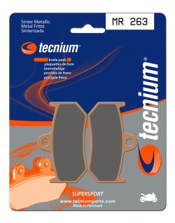 Plaquettes de frein TECNIUM Performance métal fritté - MR263
