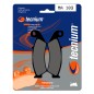 Plaquettes de frein TECNIUM route organique - MA103 Plaquettes de frein TECNIUM route organique - MA103