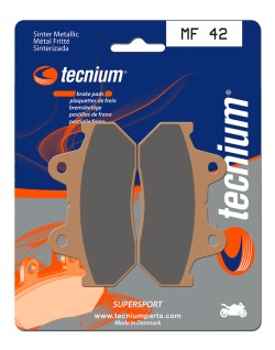 Plaquettes de frein TECNIUM Performance métal fritté - MF42