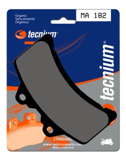 Plaquettes de frein TECNIUM route organique - MA182