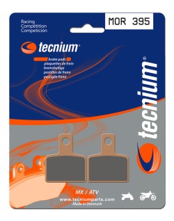 Plaquettes de frein TECNIUM Racing MX/Quad métal fritté - MOR395