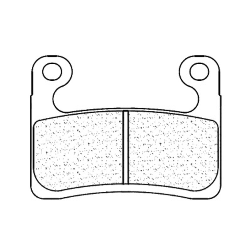 Plaquettes de frein CL BRAKES route métal fritté - 1257XBK5 Plaquettes de frein CL BRAKES route métal fritté - 1257XBK5