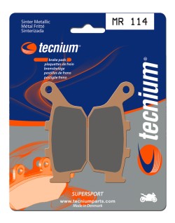 Plaquettes de frein TECNIUM Performance métal fritté - MR114