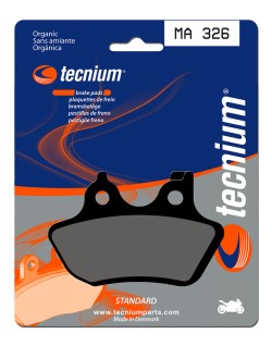 Plaquettes de frein TECNIUM route organique - MA326