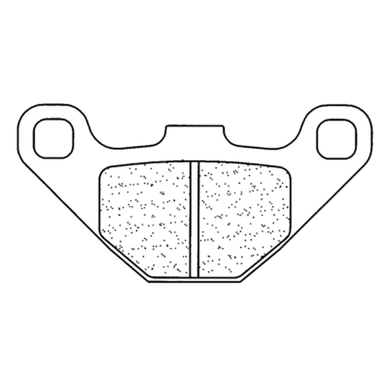 Plaquettes de frein CL BRAKES Quad métal fritté - 2466ATV1 Plaquettes de frein CL BRAKES Quad métal fritté - 2466ATV1