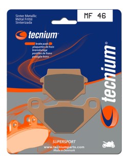 Plaquettes de frein TECNIUM Performance métal fritté - MF46