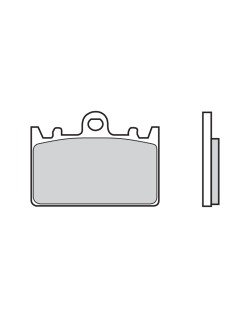 Plaquettes de frein BREMBO route/sport métal fritté - 07KA14SR