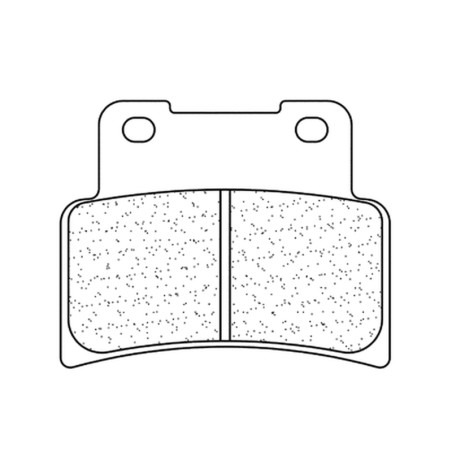 Plaquettes de frein CL BRAKES route métal fritté - 1187A3+