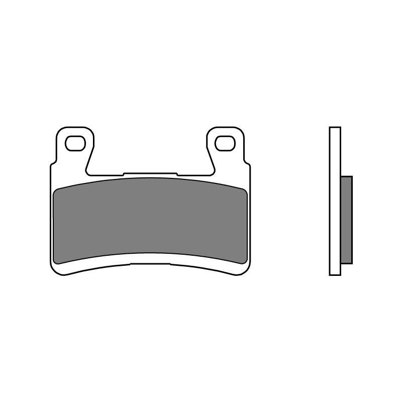 Plaquettes de frein BREMBO carbone céramique - 07KA29RC Plaquettes de frein BREMBO carbone céramique - 07KA29RC