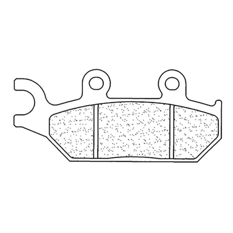 Plaquettes de frein CL BRAKES route métal fritté - 2360A3+ Plaquettes de frein CL BRAKES route métal fritté - 2360A3+