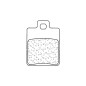 Plaquettes de frein CL BRAKES Maxi Scooter métal fritté - 3043MSC