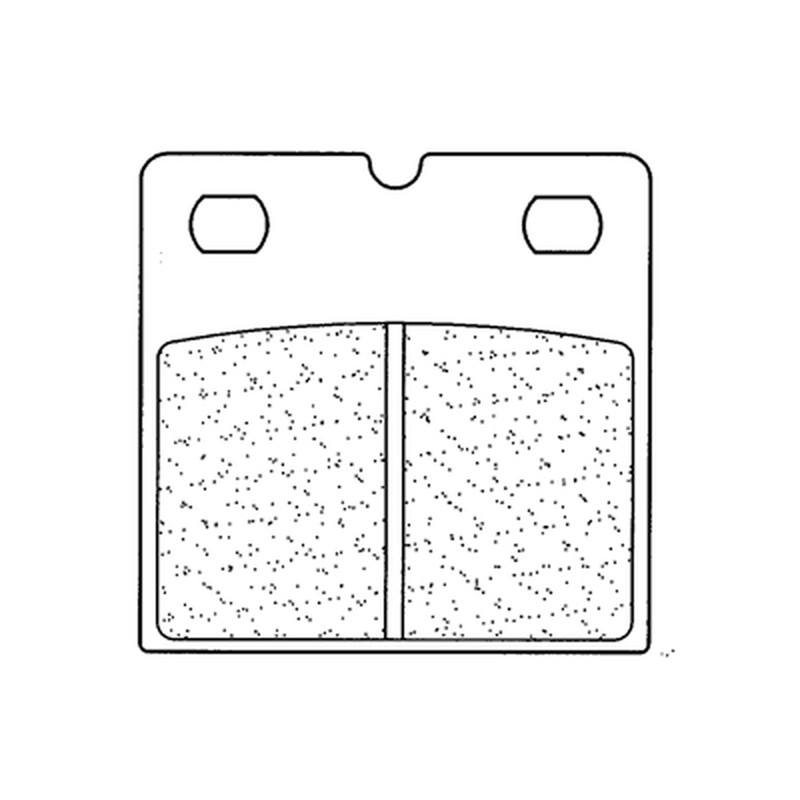 Plaquettes de frein CL BRAKES route métal fritté - 2840A3+ Plaquettes de frein CL BRAKES route métal fritté - 2840A3+