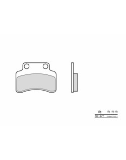 Plaquettes de frein BREMBO Scooter carbone céramique - 07018