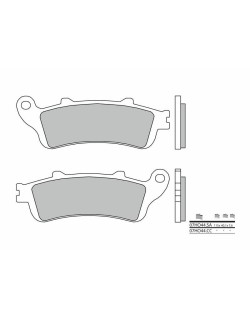 Plaquettes de frein BREMBO route métal fritté - 07HO44SA