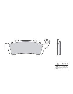 Plaquettes de frein BREMBO Scooter métal fritté - 07072XS