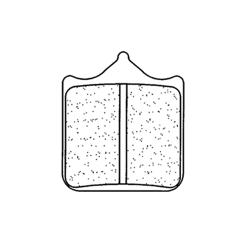 Plaquettes de frein CL BRAKES Racing métal fritté - 1033C60 Plaquettes de frein CL BRAKES Racing métal fritté - 1033C60