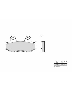 Plaquettes de frein BREMBO Scooter métal fritté - 07038XS