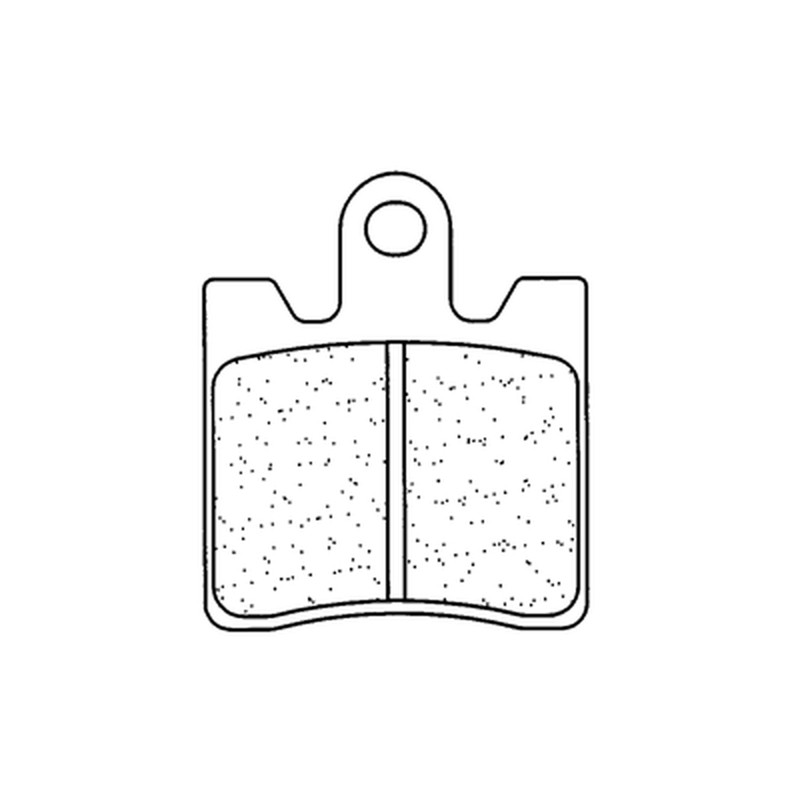 Plaquettes de frein CL BRAKES route métal fritté - 1175XBK5 Plaquettes de frein CL BRAKES route métal fritté - 1175XBK5