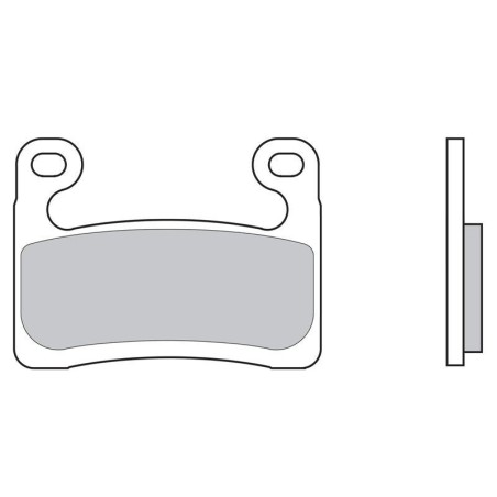 Plaquettes de frein BREMBO route métal fritté - 07GR90SA