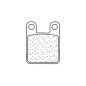 Plaquettes de frein CL BRAKES Maxi Scooter métal fritté - 3015MSC