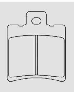 Plaquettes de frein BERINGER route métal fritté - KIT2547S