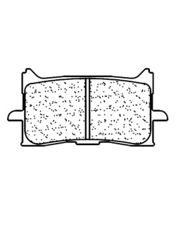 Plaquettes de frein CL BRAKES route métal fritté - 1245A3+