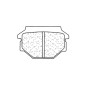 Plaquettes de frein CL BRAKES Route métal fritté - 2472RX3 Plaquettes de frein CL BRAKES Route métal fritté - 2472RX3