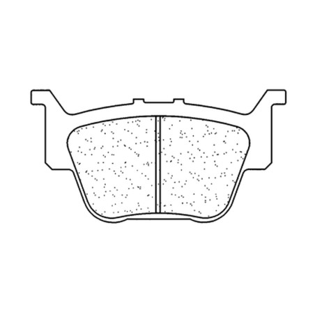 Plaquettes de frein CL BRAKES Quad métal fritté - 1140ATV1