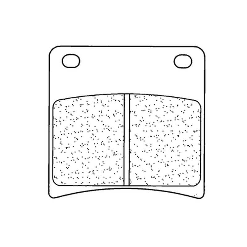 Plaquettes de frein CL BRAKES route métal fritté - 2281A3+ Plaquettes de frein CL BRAKES route métal fritté - 2281A3+