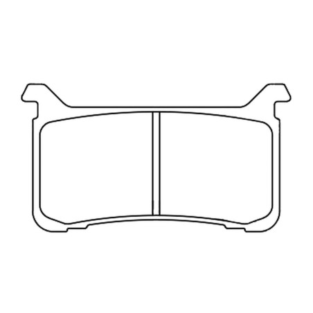Plaquettes de frein CL BRAKES street métal fritté - 1252XBK5
