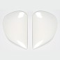 Plaques pivot ARAI Super AdSis J (LRS) Diamond White pour casques RX-7 GP/Viper/Astro-Light/Quantum/Quantum-ST/Quantum-ST PRO/Ch