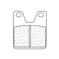 Plaquettes de frein CL BRAKES Route métal fritté - 2713RX3 Plaquettes de frein CL BRAKES Route métal fritté - 2713RX3