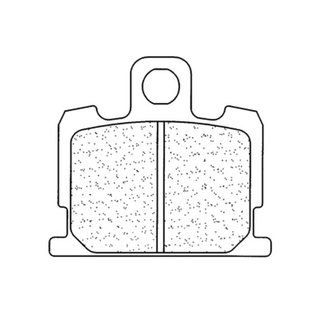 Plaquettes de frein CL BRAKES route métal fritté - 2807A3+