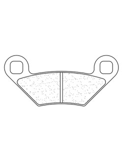 Plaquettes de frein CL BRAKES Quad métal fritté - 1222ATV1
